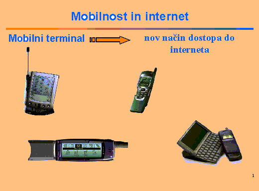 Mobilnost in internet