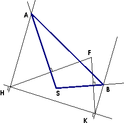 Konstrukcija Arhimedovega trikotnika